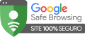 Selo Google Safe Browsing site 100% seguro